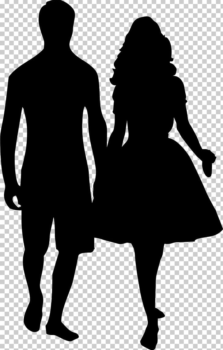Holding Hands Silhouette Couple PNG, Clipart, Animals, Art, Black, Black And White, Clip Art Free PNG Download