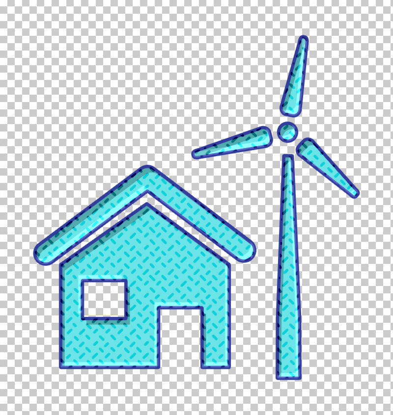 Buildings Icon Ecologism Icon Rural House With Wind Mill Icon PNG, Clipart, Buildings Icon, Ecologism Icon, Geometry, Line, Mathematics Free PNG Download