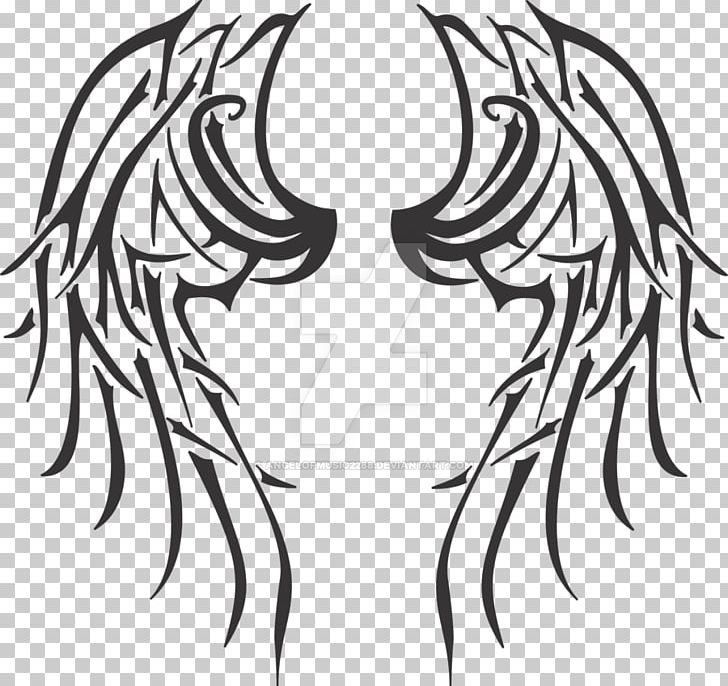 Scleral Tattooing Angel Drawing PNG, Clipart, Art, Artwork, Beak, Black, Black And White Free PNG Download
