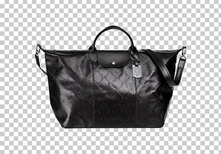 Tote Bag Leather Handbag Longchamp PNG, Clipart, Bag, Black, Black M, Brand, Fashion Accessory Free PNG Download