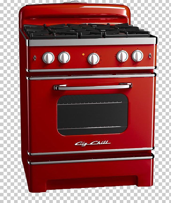 Kitchen Stove Gas Stove Electric Stove Refrigerator PNG, Clipart, Big, Big Red, Cupboard, Electronic Instrument, Exhaust Hood Free PNG Download