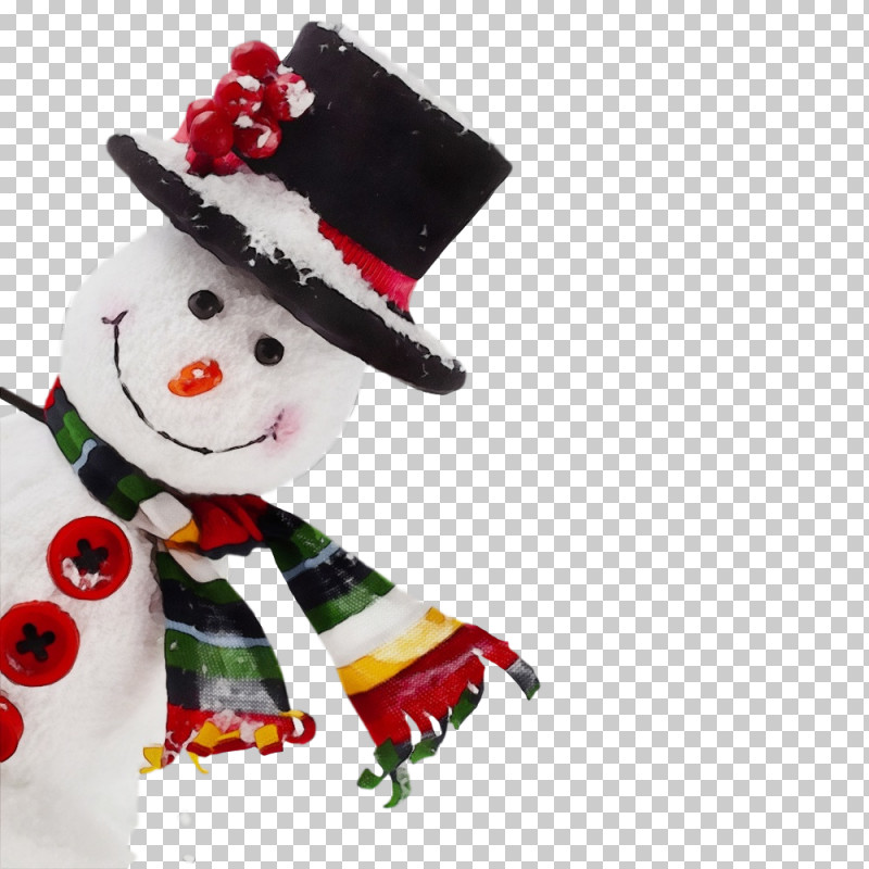 Snowman PNG, Clipart, Costume Accessory, Costume Hat, Paint, Snowman, Watercolor Free PNG Download