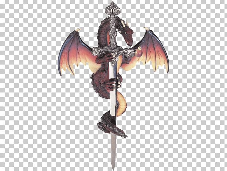 Figurine Sword Dragon Collectable Sculpture PNG, Clipart, Armour, Battle Axe, Blade, Cold Weapon, Collectable Free PNG Download