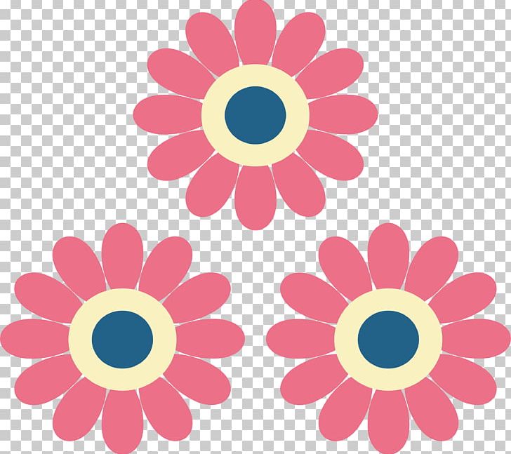 Three Little Pink Flowers PNG, Clipart, Art, Cartoon Flowers, Circle, Computer Icons, Dahlia Free PNG Download
