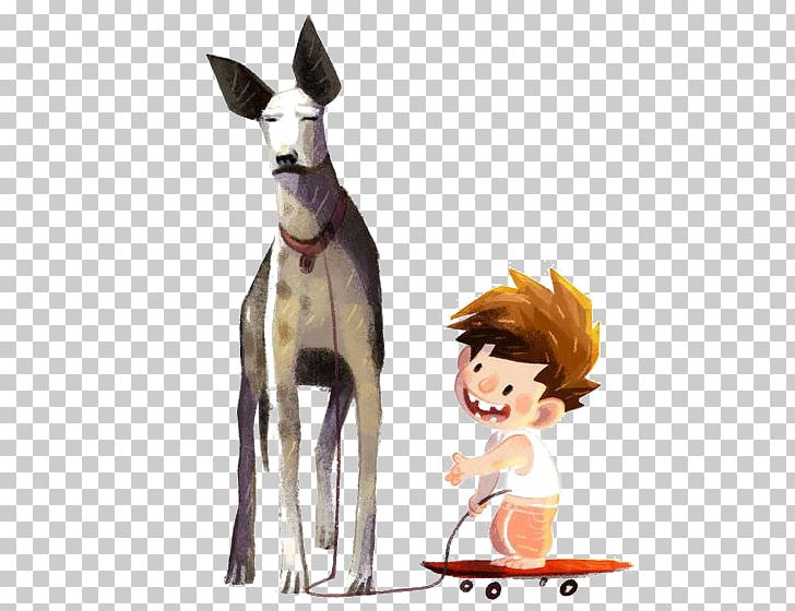Dog Drawing Concept Art Illustration PNG, Clipart, Animal, Animals, Art, Baby Boy, Boy Free PNG Download