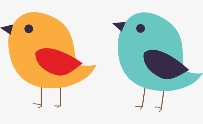 Two Cute Birds PNG, Clipart, Animal, Bird, Birds, Birds Clipart, Blue Free PNG Download