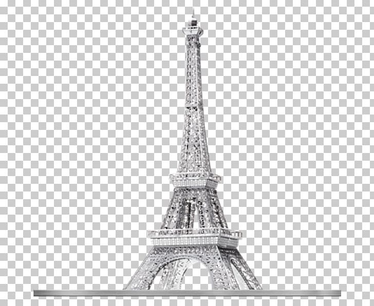 Eiffel Tower Big Ben Chrysler Building Puzz 3D Metal PNG, Clipart, Big Ben, Black And White, Building, Chrysler Building, Eiffel Tower Free PNG Download