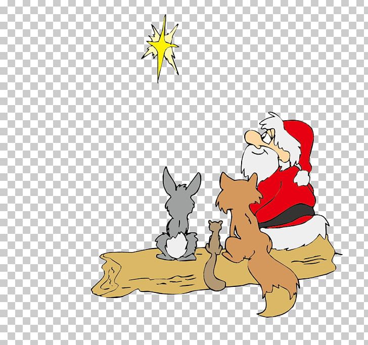 Pxe8re Noxebl Santa Claus Christmas Drawing PNG, Clipart, Carnivoran, Cartoon, Creative Christmas, Dog Like Mammal, Fictional Character Free PNG Download