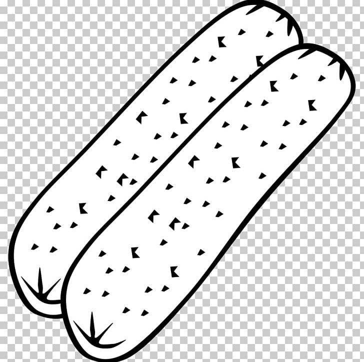 hot dogs clipart black and white