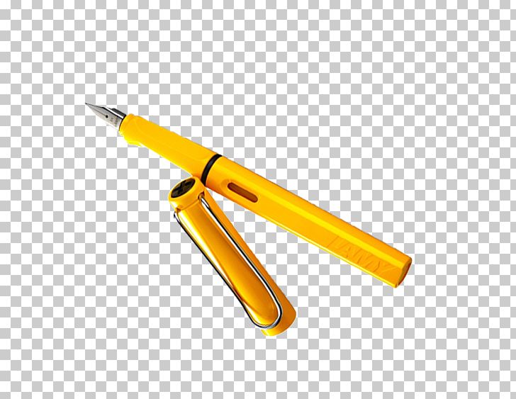Fountain Pen Yellow PNG, Clipart, Adobe Illustrator, Angle, Download, Encapsulated Postscript, Feather Pen Free PNG Download