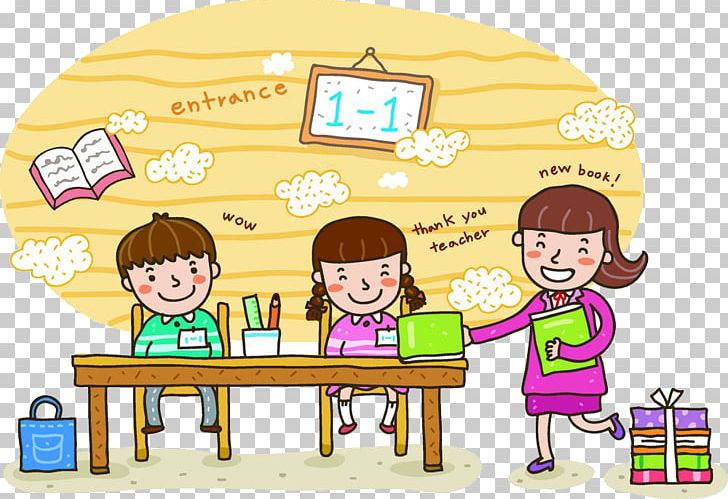 Student School Teacher Illustration PNG, Clipart, Beautiful, Cartoon, Cartoon  Student, Child, Classroom Free PNG Download