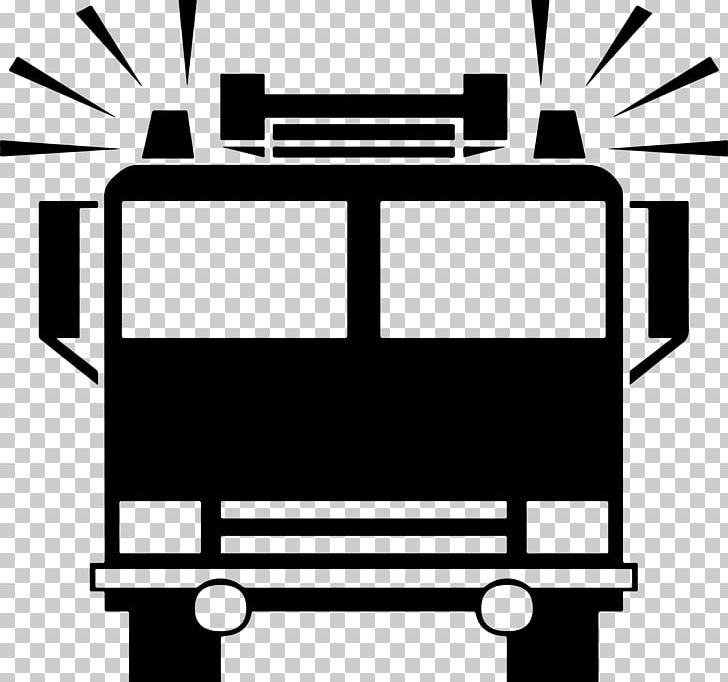 Fire Engine Firefighter Computer Icons PNG, Clipart, Ambulance, Angle, Black, Black And White, Brand Free PNG Download