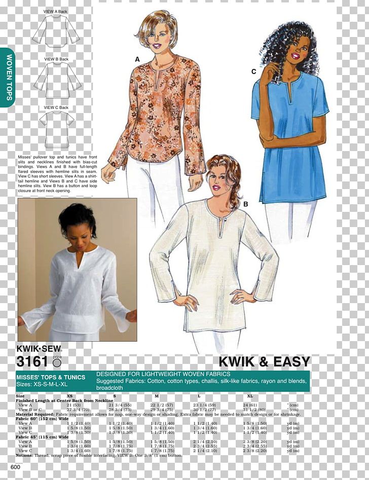 Blouse T-shirt Top Tunic Pattern PNG, Clipart, Blouse, Bodysuits Unitards, Butterick Publishing Company, Clothing, Costume Design Free PNG Download