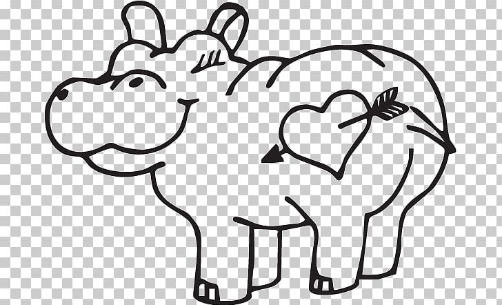 Hippopotamus Drawing PNG, Clipart, Area, Art, Black, Carnivoran, Cartoon Free PNG Download