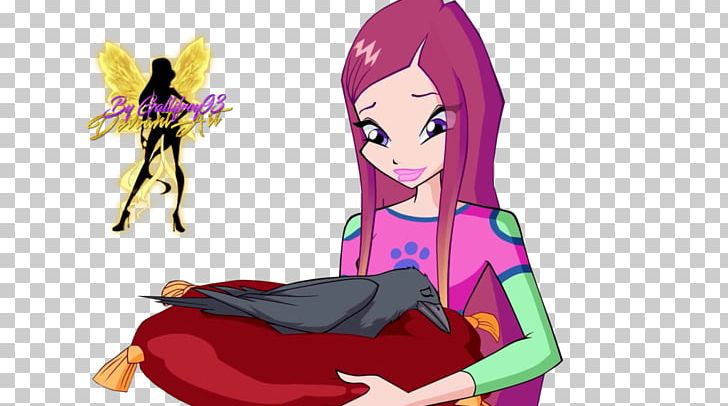 Roxy Drawing Purple PNG, Clipart, Anime, Art, Believix, Cartoon, Deviantart Free PNG Download