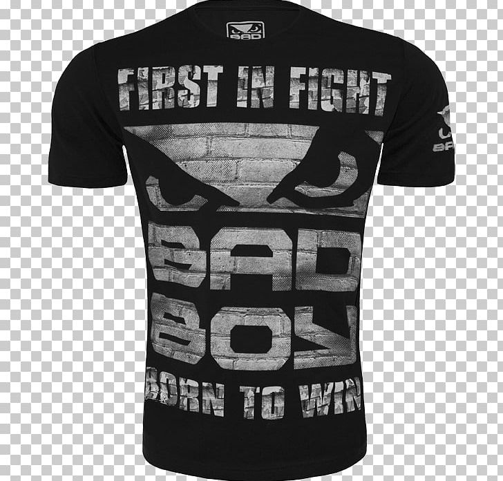 T-shirt Футболка Bad Boy Bad Boy Bad Boy Script T Shirt By Bad Boy MMA Fightwear Clothing PNG, Clipart, Active Shirt, Angle, Bad Boy, Bad Boy Mma, Black Free PNG Download