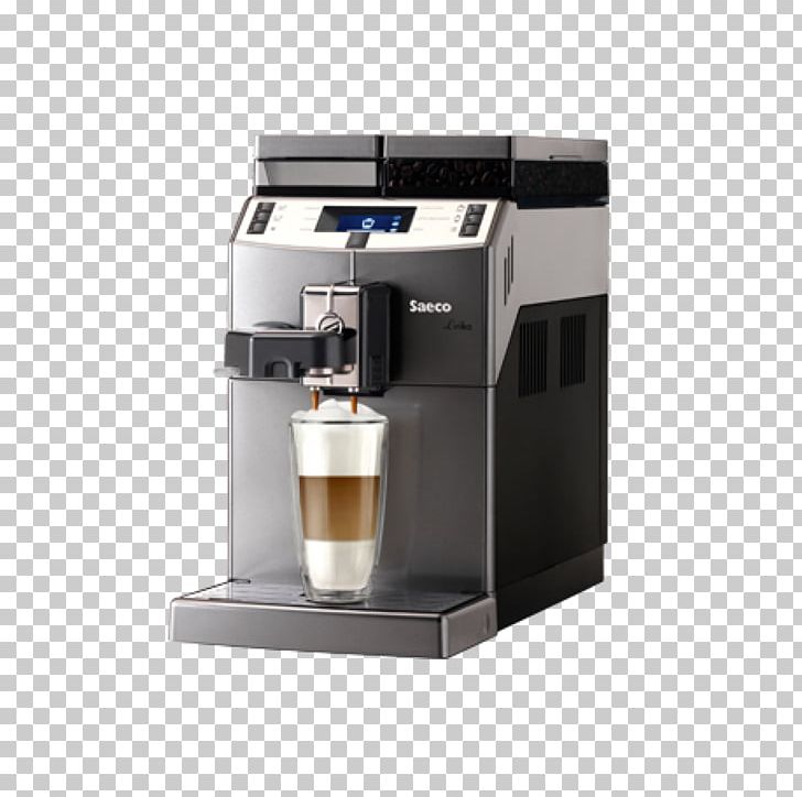 Espresso Coffee Cappuccino Philips Saeco Lirika PNG, Clipart, Brewed Coffee, Cafe, Cappuccino, Coffee, Coffeemaker Free PNG Download