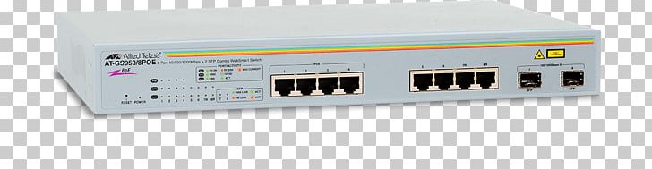 Wireless Access Points Small Form-factor Pluggable Transceiver Gigabit Ethernet Allied Telesis Network Switch PNG, Clipart, Allied Telesis, Computer Network, Electronic Device, Gigabit Ethernet, Ieee 8023at Free PNG Download