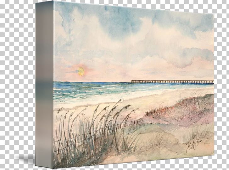 Watercolor Painting Frames Sky Plc PNG, Clipart, Art, Beach Watercolor, Inlet, Landscape, Paint Free PNG Download