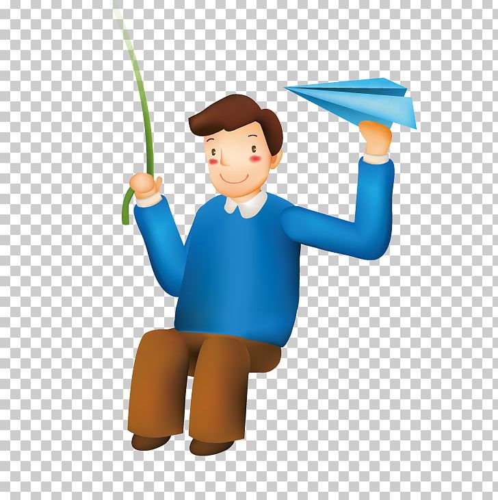 Paper Plane Airplane PNG, Clipart, Airplane, Balloon, Blue, Boy Cartoon, Business Man Free PNG Download
