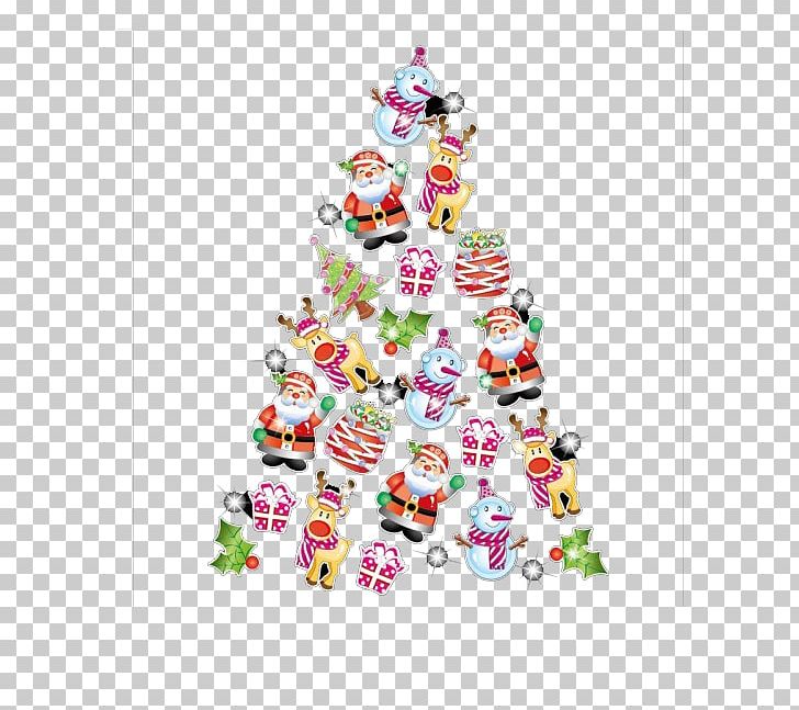 Christmas Tree Santa Claus PNG, Clipart, Christmas Card, Christmas Decoration, Christmas Frame, Christmas Lights, Christmas Ornament Free PNG Download