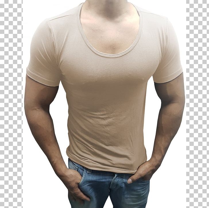 T-shirt Neck Beige PNG, Clipart, Arm, Beige, Clothing, Long Sleeved T Shirt, Muscle Free PNG Download