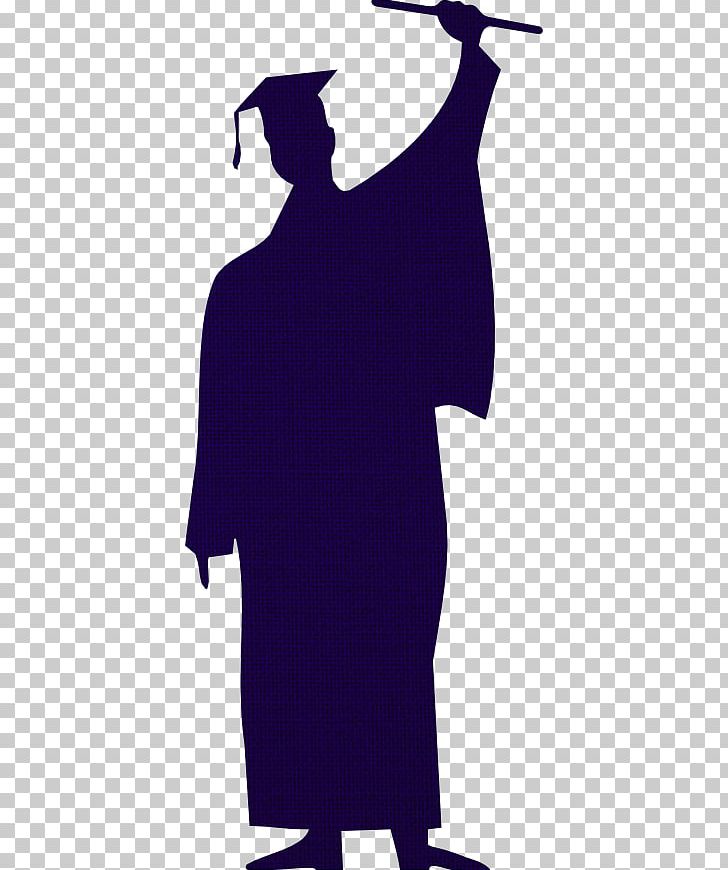 Graduation Ceremony Silhouette Diploma PNG, Clipart, Art, Blue, Cap, Clip Art, Clothing Free PNG Download