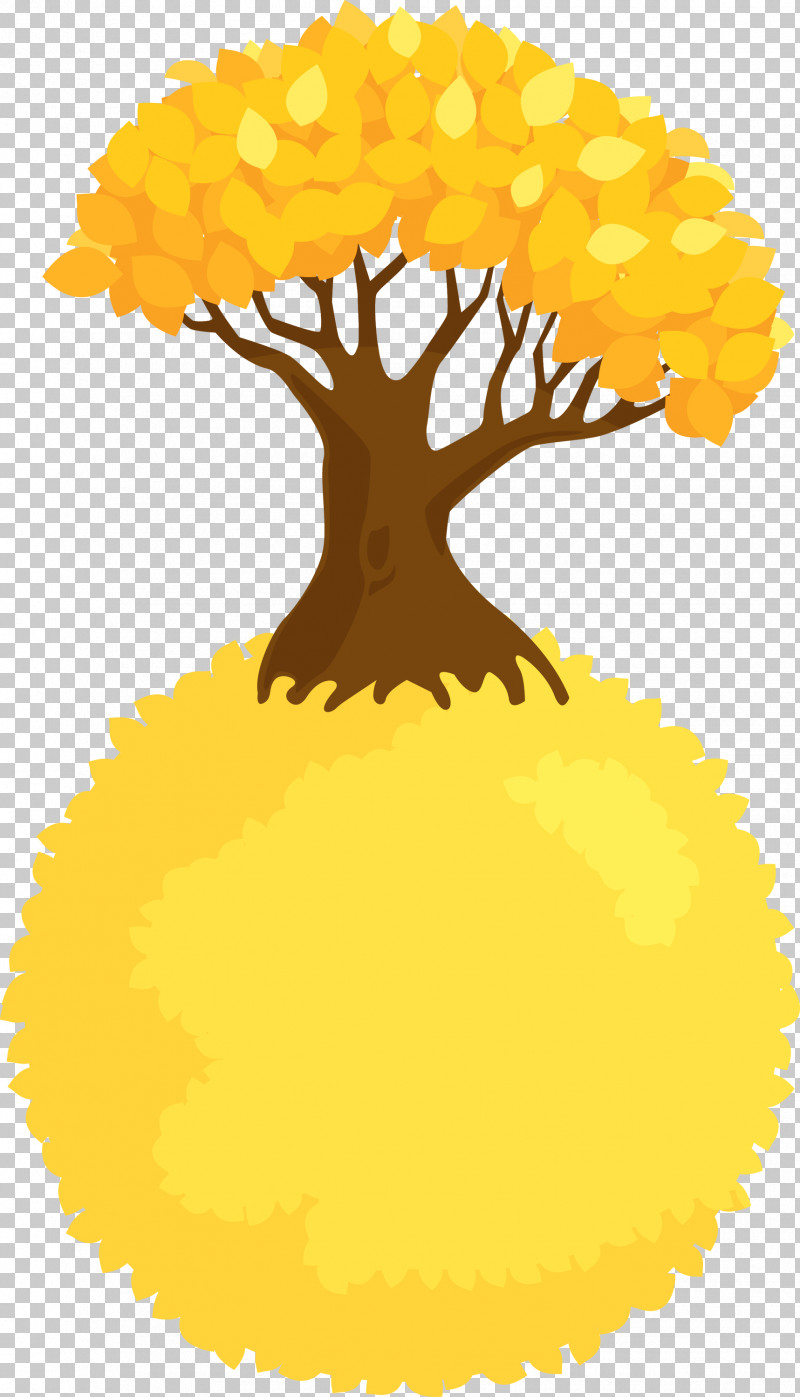 Abstract Tree PNG, Clipart, Abstract Tree, Plant, Tree, Yellow Free PNG Download