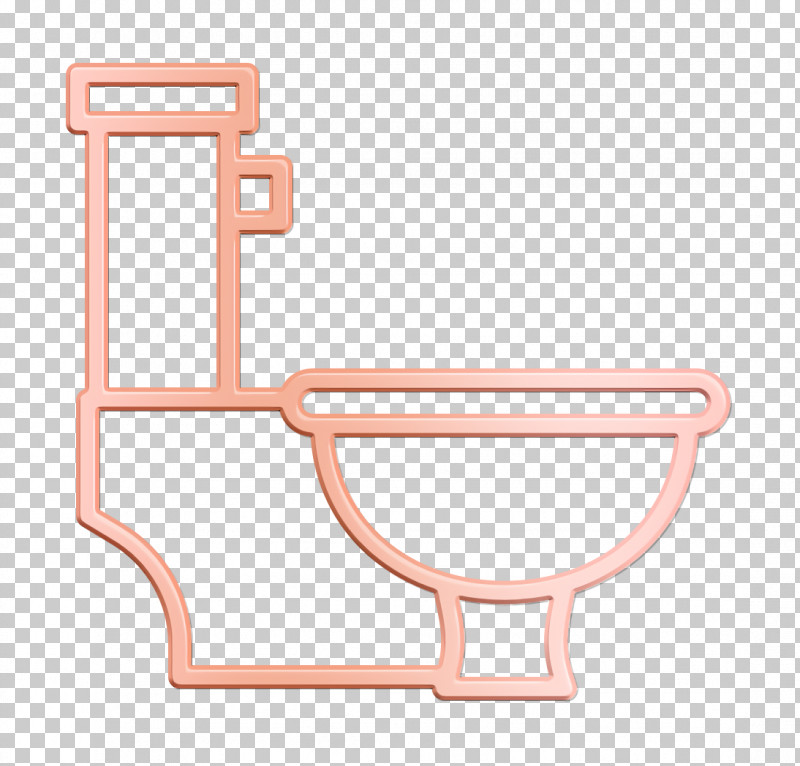 Bathroom Icon Toilet Icon Restroom Icon PNG, Clipart, Bathroom Icon, Chair, Furniture, Geometry, Line Free PNG Download