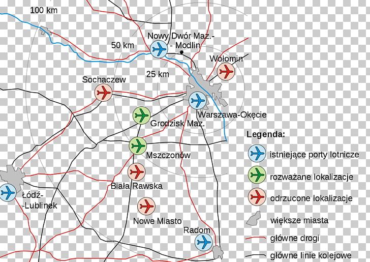 Warsaw Modlin Airport New Central Polish Airport Grodzisk Mazowiecki Aerodrome PNG, Clipart, Aerodrome, Airport, Angle, Area, Diagram Free PNG Download