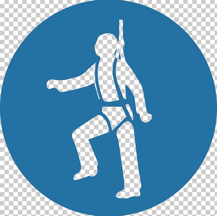 Safety Harness Personal Protective Equipment Sign Occupational Safety And Health PNG, Clipart, Biomechanics, Blue, Dust Mask, Hand, Logo Free PNG Download