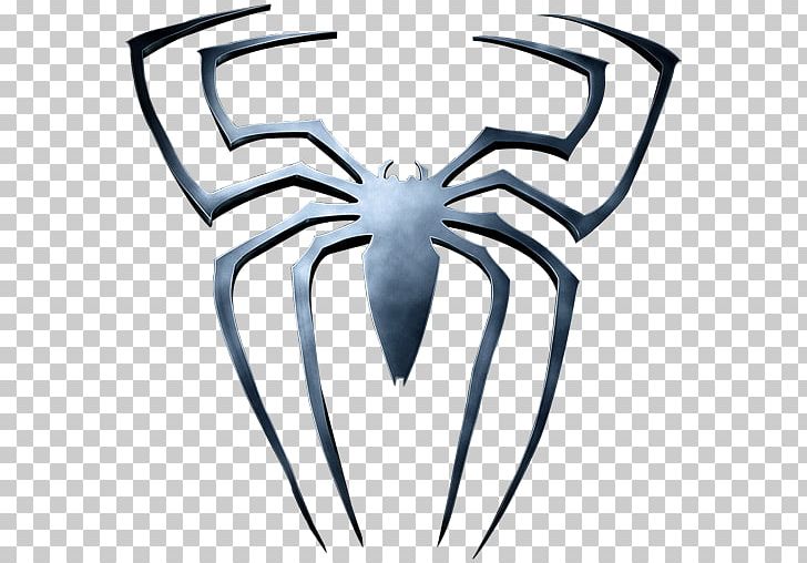 Spider-Man Film Series Venom Logo PNG, Clipart, Amazing Spiderman, Artwork, Black And White, Comics, Decapoda Free PNG Download
