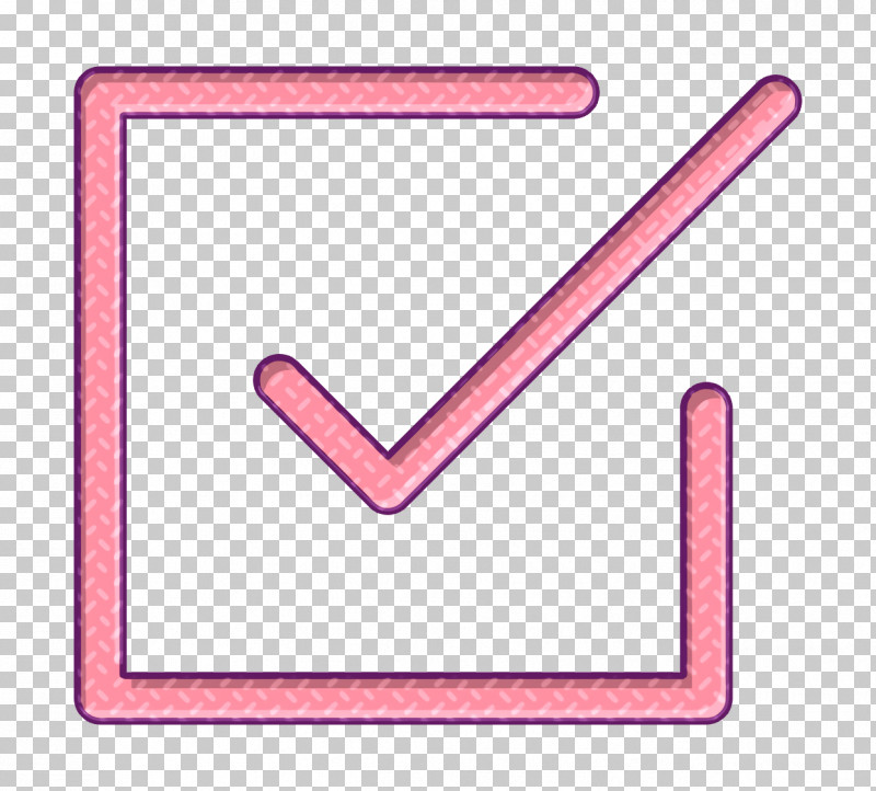 Interface Icon Tick Icon POI Signals Outline Icon PNG, Clipart, Check Box Icon, Geometry, Interface Icon, Line, Mathematics Free PNG Download