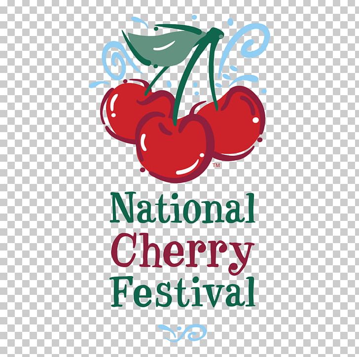 Cherries Logo National Cherry Festival Traverse City Font PNG, Clipart, Area, Artwork, Brand, Cherries, Cherry Free PNG Download