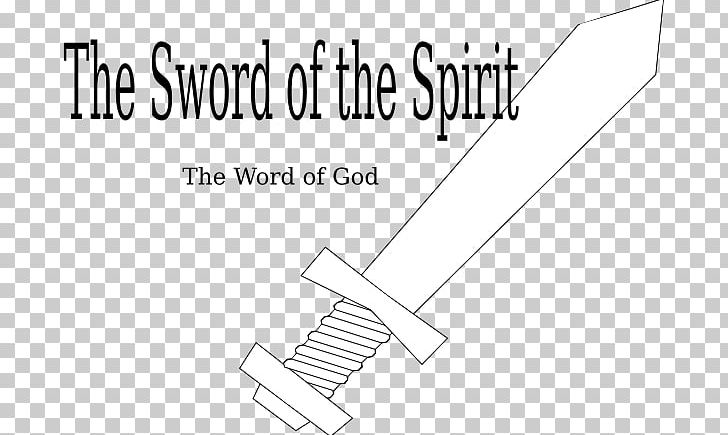 Sword Coloring Book Spirit PNG, Clipart, Angle, Area, Armor Of God, Bible, Black And White Free PNG Download