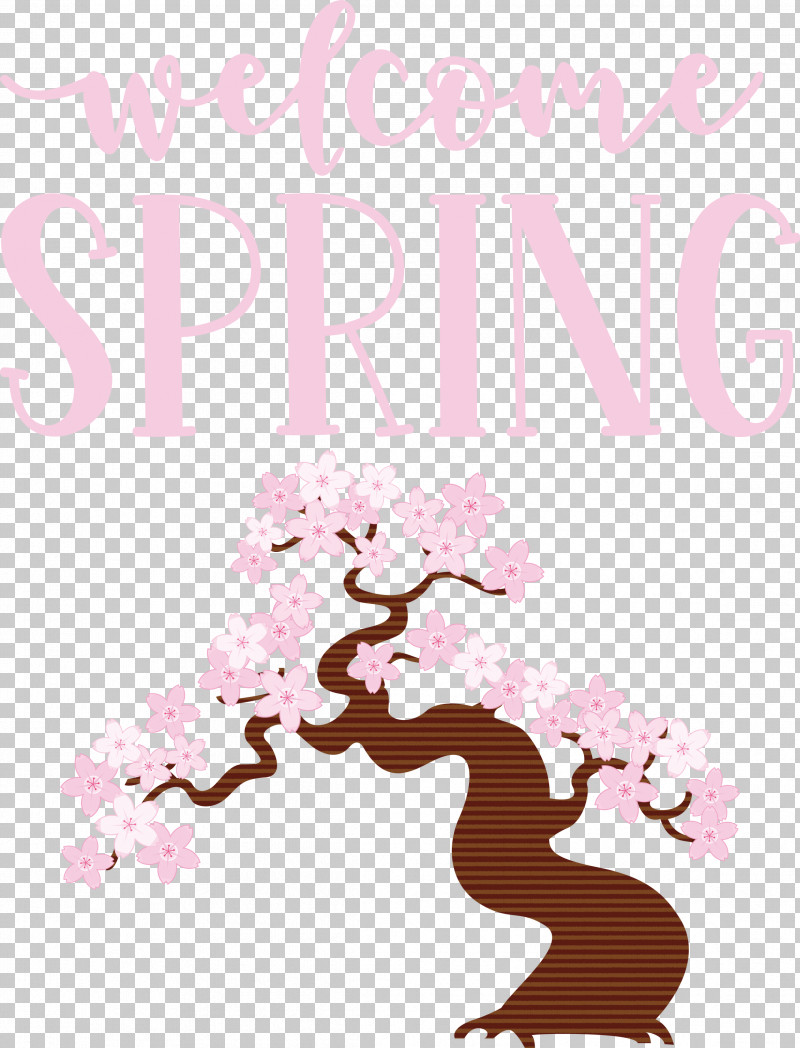 Welcome Spring Spring PNG, Clipart, Cherry Blossom, Fermentation, Flowchart, Flower, Spring Free PNG Download