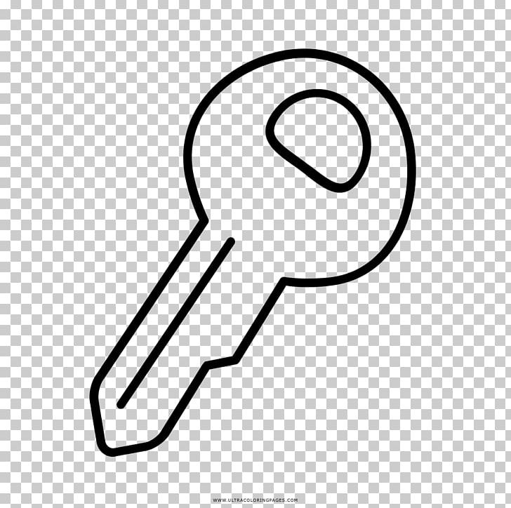 Drawing Key Coloring Book Door PNG, Clipart, Area, Black And White, Circle, Coloring Book, Door Free PNG Download
