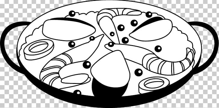 Paella Spanish Cuisine Food PNG, Clipart, Bicycle Wheel, Black And White, Chicken Meat, Circle, Cuisine Free PNG Download