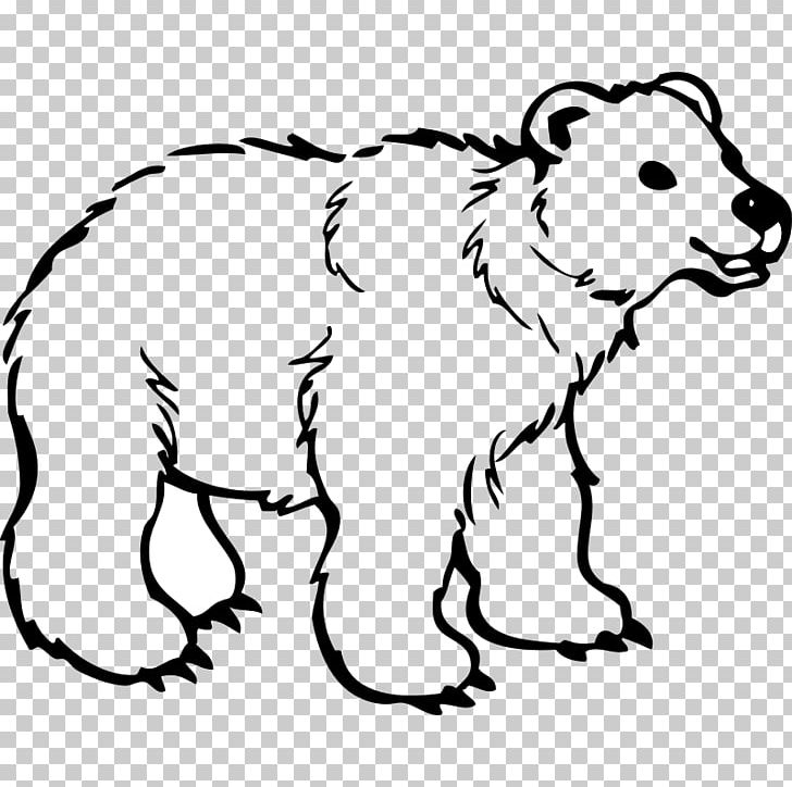 Polar Bear American Black Bear Brown Bear Drawing PNG, Clipart, Animal Figure, Art, Bear, Black, Black And White Free PNG Download