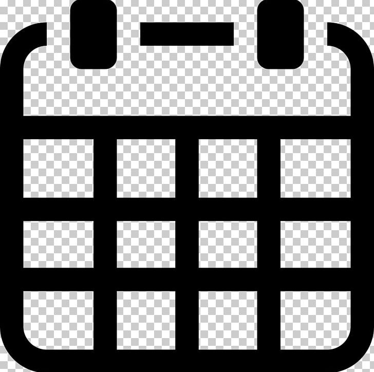 Computer Icons Calendar PNG, Clipart, Area, Black, Black And White, Brand, Calendar Free PNG Download