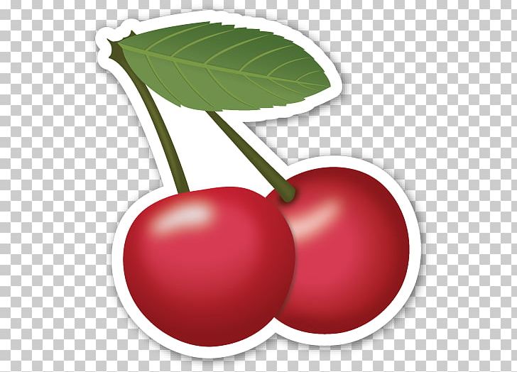 Emoji Sticker Cherry Emoticon Symbol PNG, Clipart, Cherry, Computer Icons, Emoji, Emoji Movie, Emoticon Free PNG Download