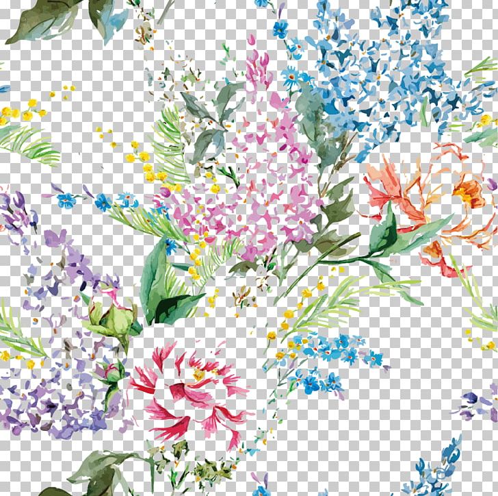 Flower Watercolor Painting Floral Design PNG, Clipart, Background Vector, Blossom, Branch, Color, Creative Art Free PNG Download
