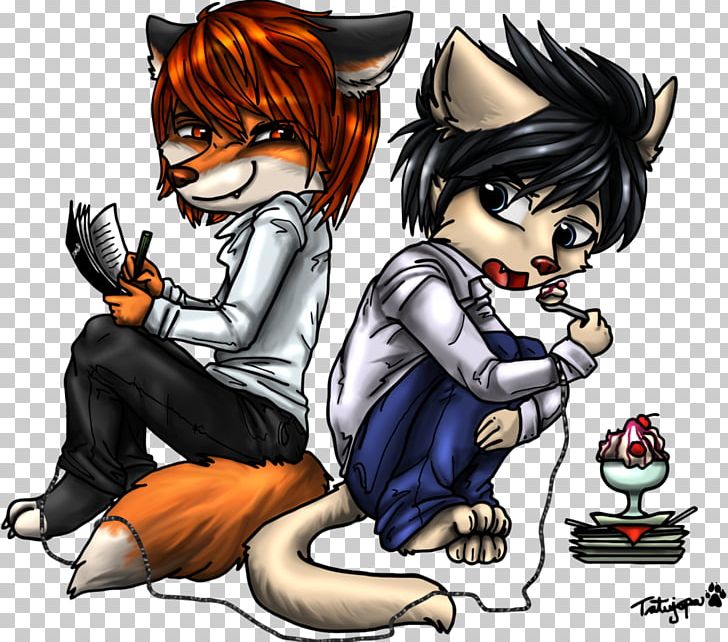 Light Yagami Death Note Furry Fandom Anime PNG, Clipart, Anime, Art, Canidae, Carnivoran, Cartoon Free PNG Download