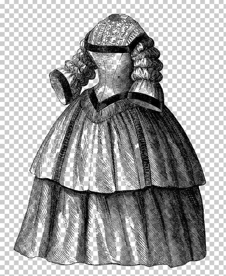 Victorian Era Dress Clothing Victorian Fashion Png Clipart Black And White Bustle Clothing