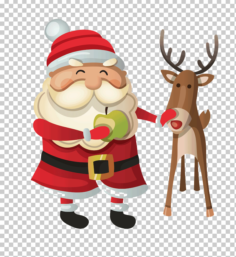 Santa Claus PNG, Clipart, Cartoon, Christmas, Deer, Figurine, Santa Claus Free PNG Download