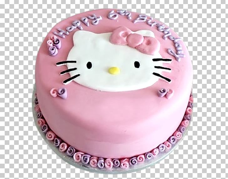 Birthday Cake Hello Kitty Cake Decorating PNG, Clipart, Bakery, Birthday, Birthday Cake, Buttercream, Cake Free PNG Download