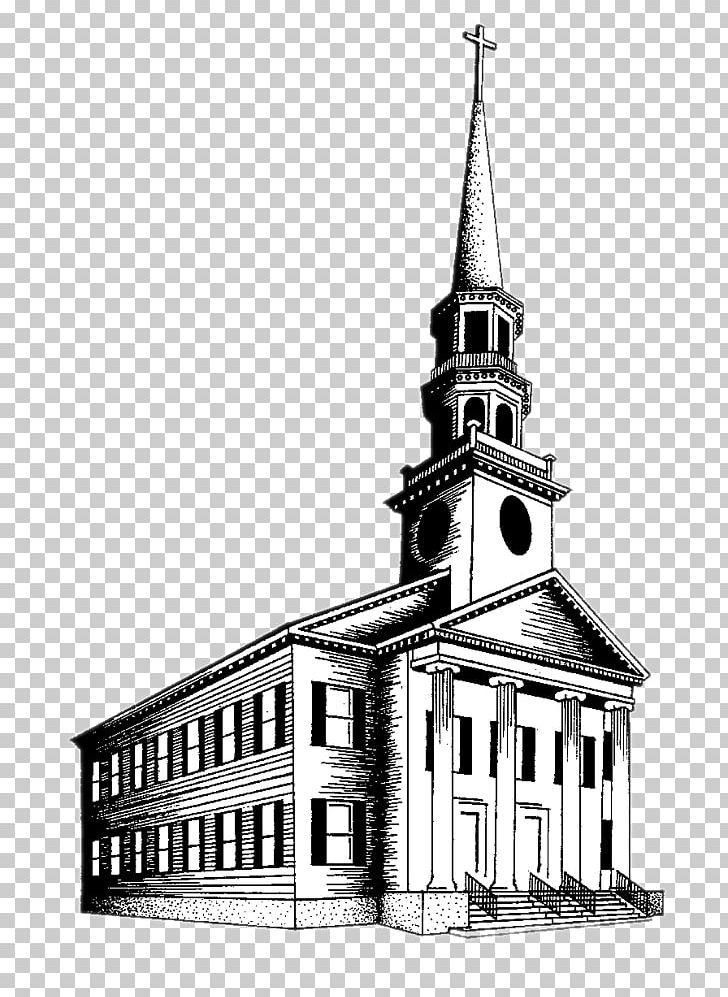 Christian Church Christianity Place Of Worship PNG, Clipart, Architecture, Black And White, Black Church, Building, Cathedral Free PNG Download