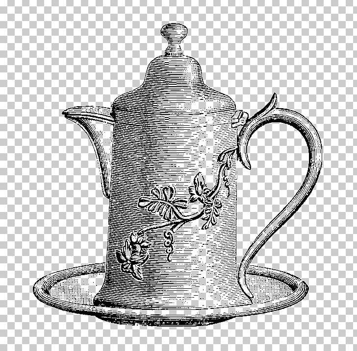 Jug Kettle Pitcher Teapot Mug PNG, Clipart, Black And White, Cup, Drinkware, Jug, Kettle Free PNG Download