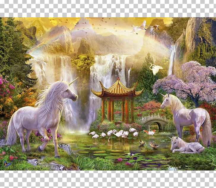 Jigsaw Puzzles Educa Borràs Unicorn Horse Pegasus PNG, Clipart, Computer Wallpaper, Fairy Tale, Fantasy, Fauna, Fictional Character Free PNG Download