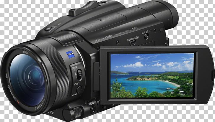 Sony FDR-AX700 4K Camcorder High-dynamic-range Imaging Sony Camcorders Handycam PNG, Clipart, 4k Resolution, Camera Lens, Handycam, Highdynamicrange Imaging, Hybrid Loggamma Free PNG Download